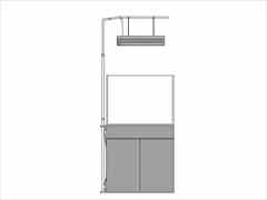 ソーラーRGB専用スタンド 左用