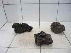 溶岩石 3個セット 6527