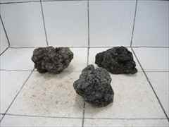 溶岩石 3個セット 6532